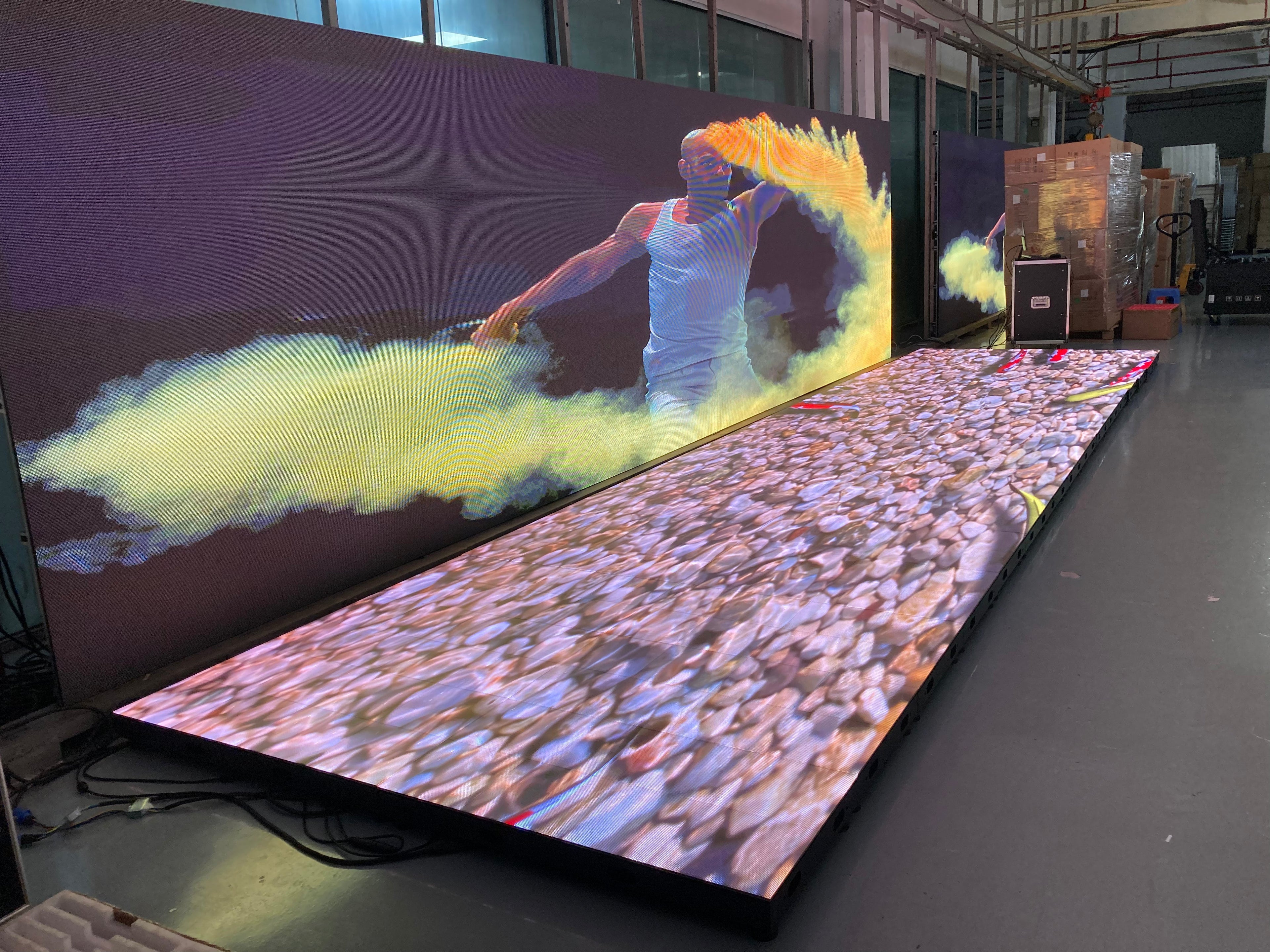 Led Floor Screen