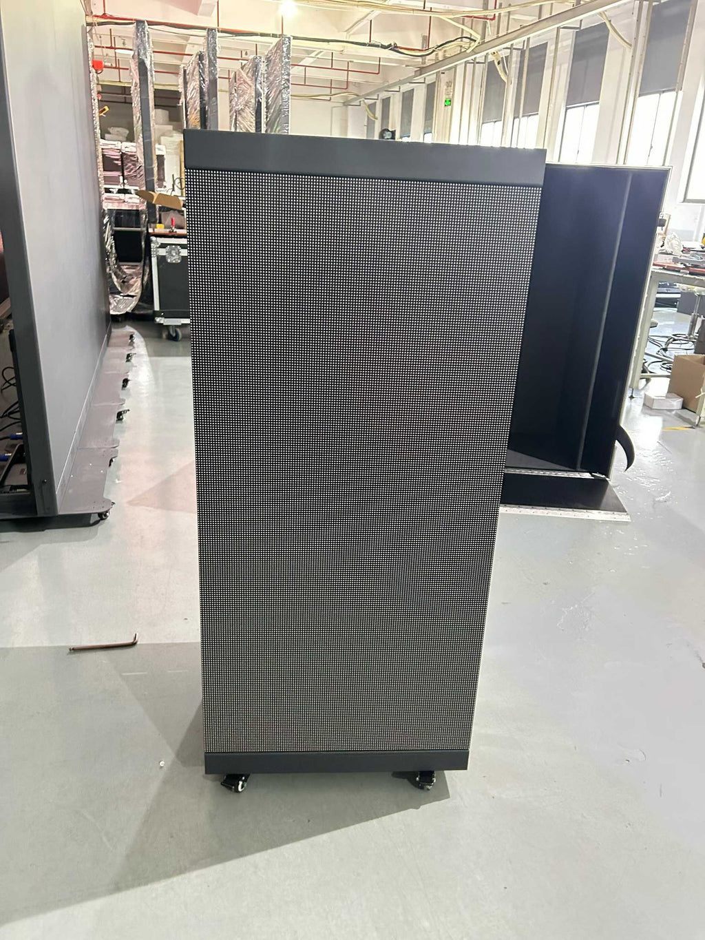 Foldable LED Reception Display | Scalable Front Desk Screen for Events & Rental