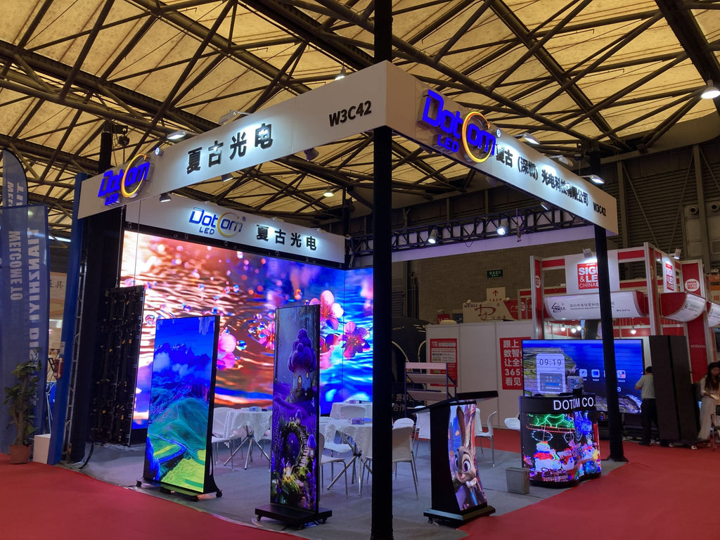 Dotcom Ultra-Thin Double-Sided LED Poster Display | Dual-Sided Digital Signage