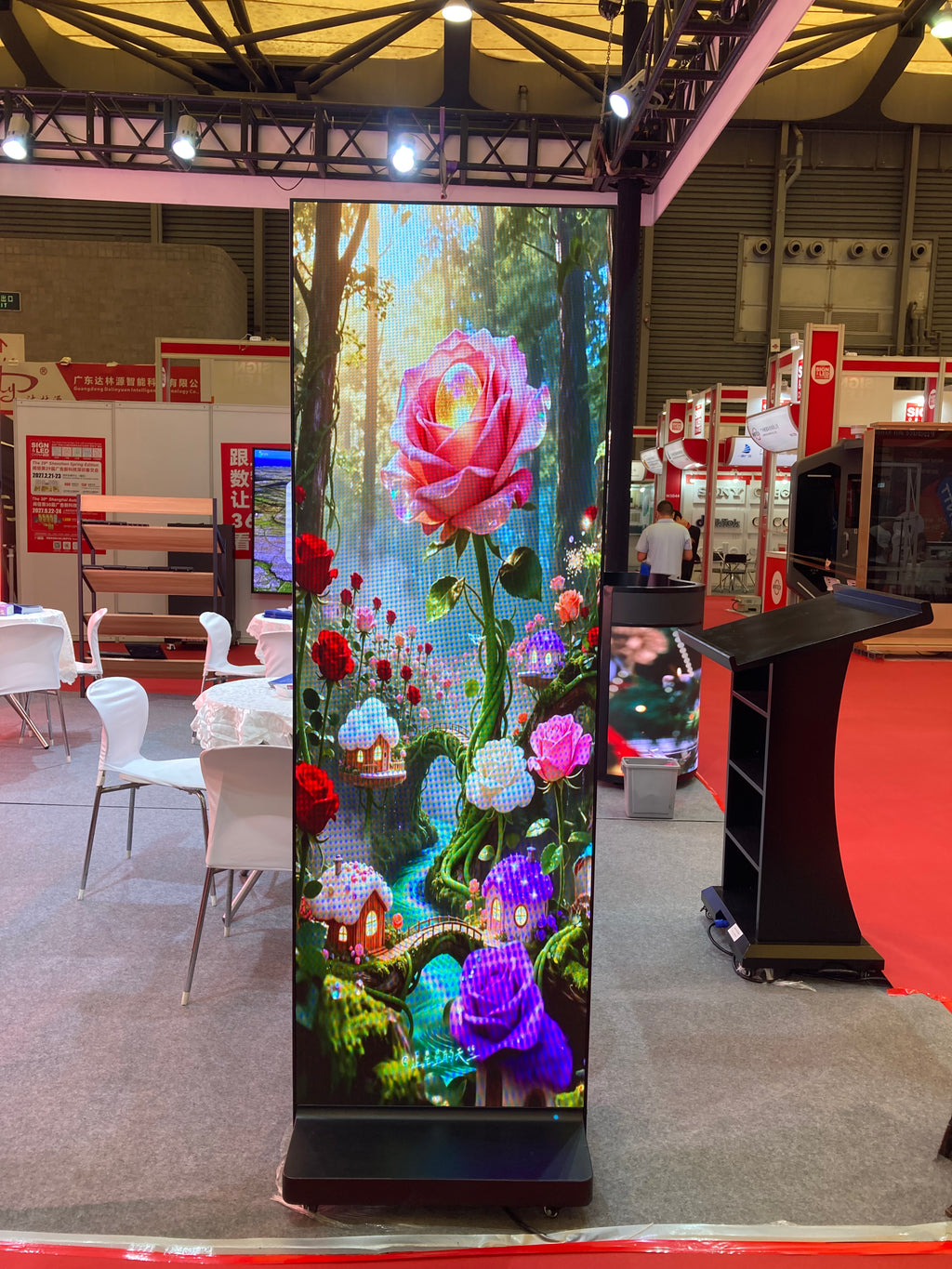 Dotcom Ultra-Thin Double-Sided LED Poster Display | Dual-Sided Digital Signage