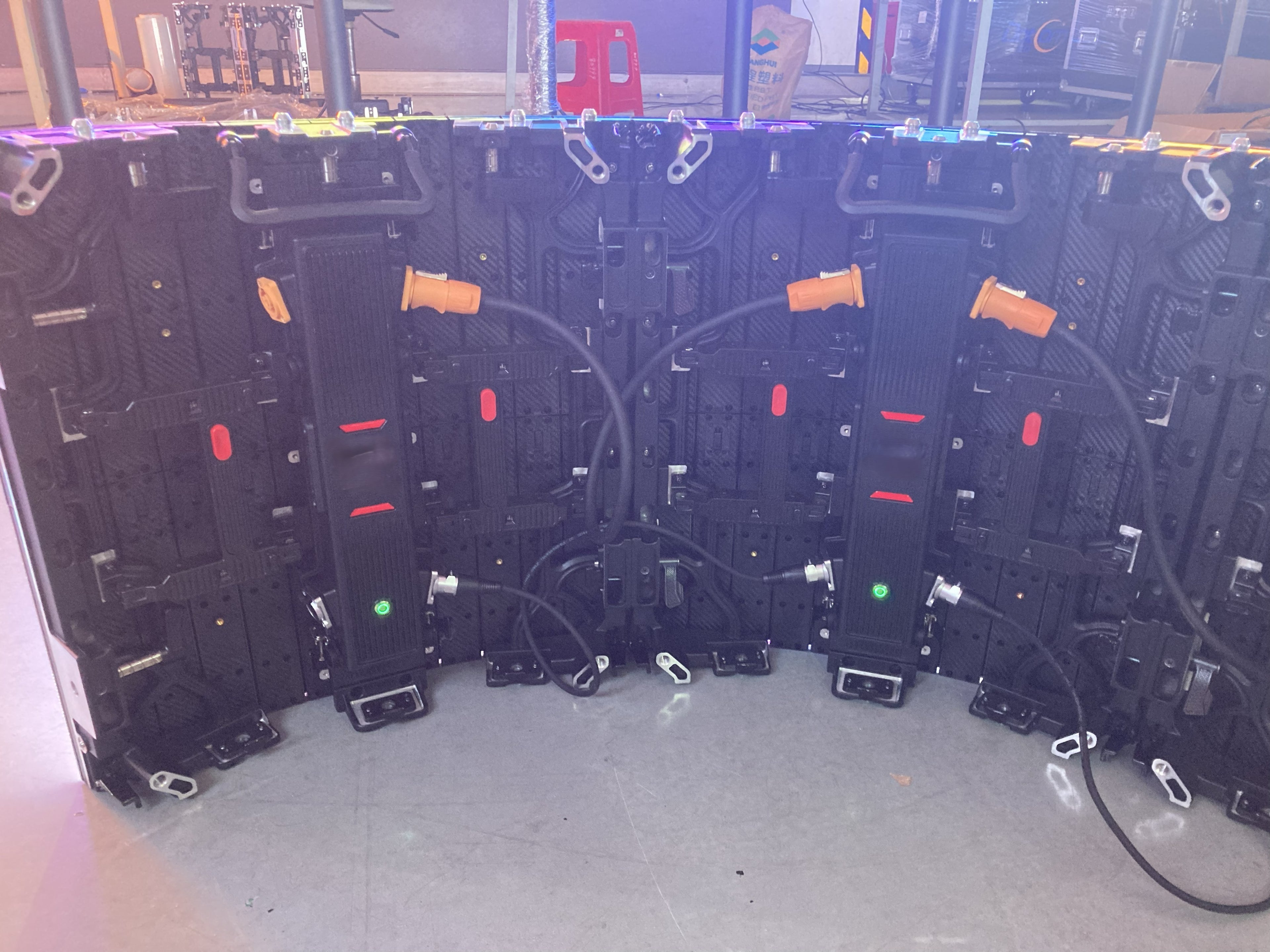 Flexible Rental LED Screen | P2.6 & P2.9 GOB | 500×500mm Cabinet