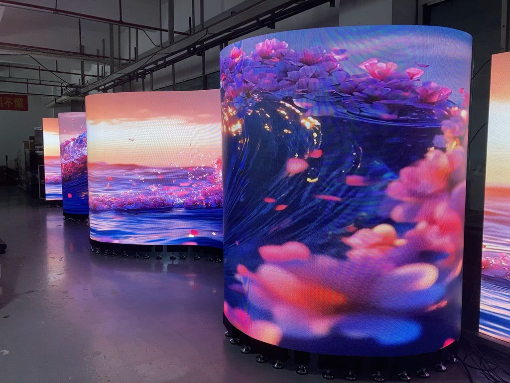 Flexible Rental LED Screen | P2.6 & P2.9 GOB | 500×500mm Cabinet