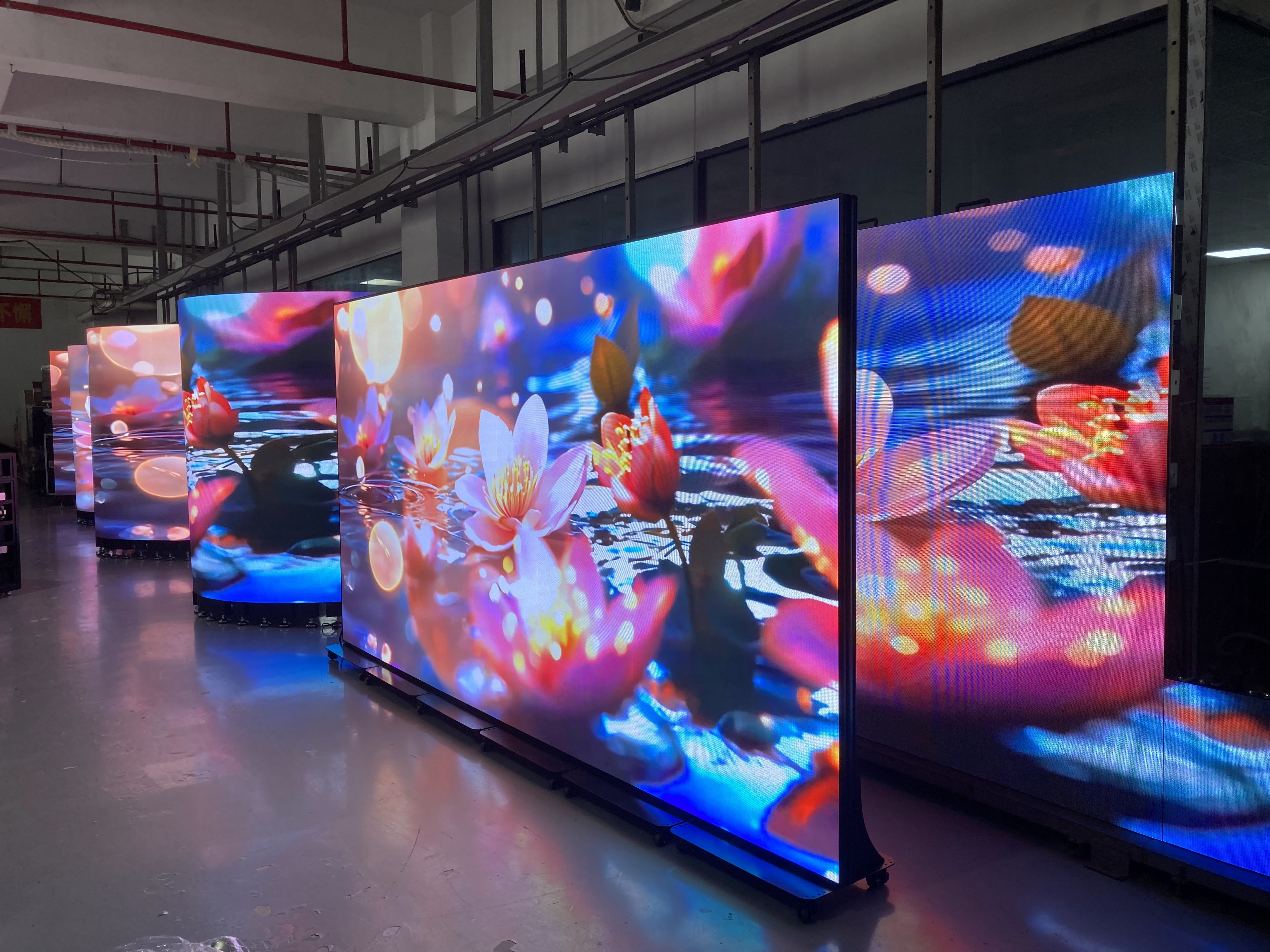 P1.53 Mobile LED Poster Display | Portable Retail Digital Signage