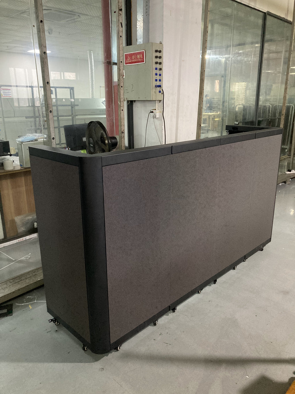 Foldable LED Reception Display | Scalable Front Desk Screen for Events & Rental