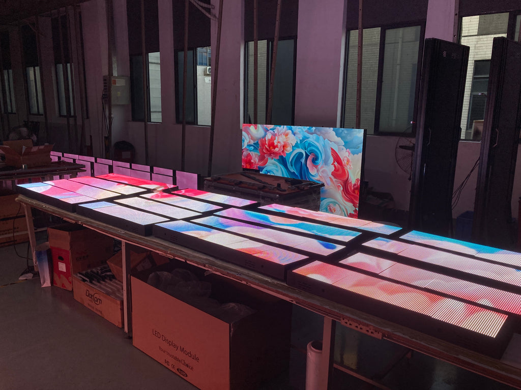 Custom Indoor Fixed LED Display | Iron Cabinet | Wall-Mounted | P1.25 to P3.076 | Built to Order
