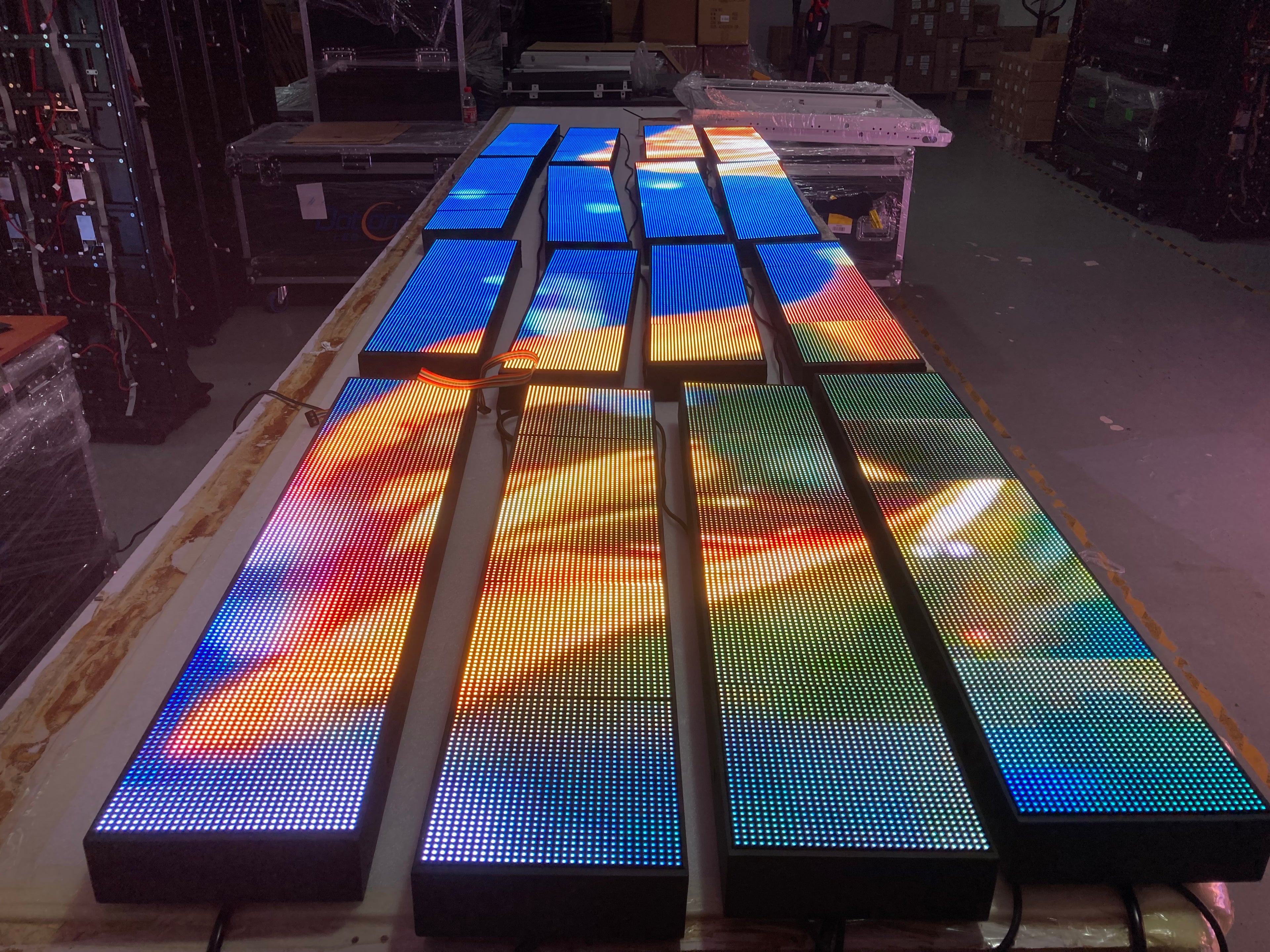 Custom Indoor Fixed LED Display | Iron Cabinet | Wall-Mounted | P1.25 to P3.076 | Built to Order