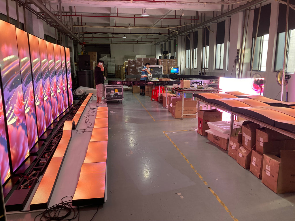 Custom Indoor Fixed LED Display | Iron Cabinet | Wall-Mounted | P1.25 to P3.076 | Built to Order