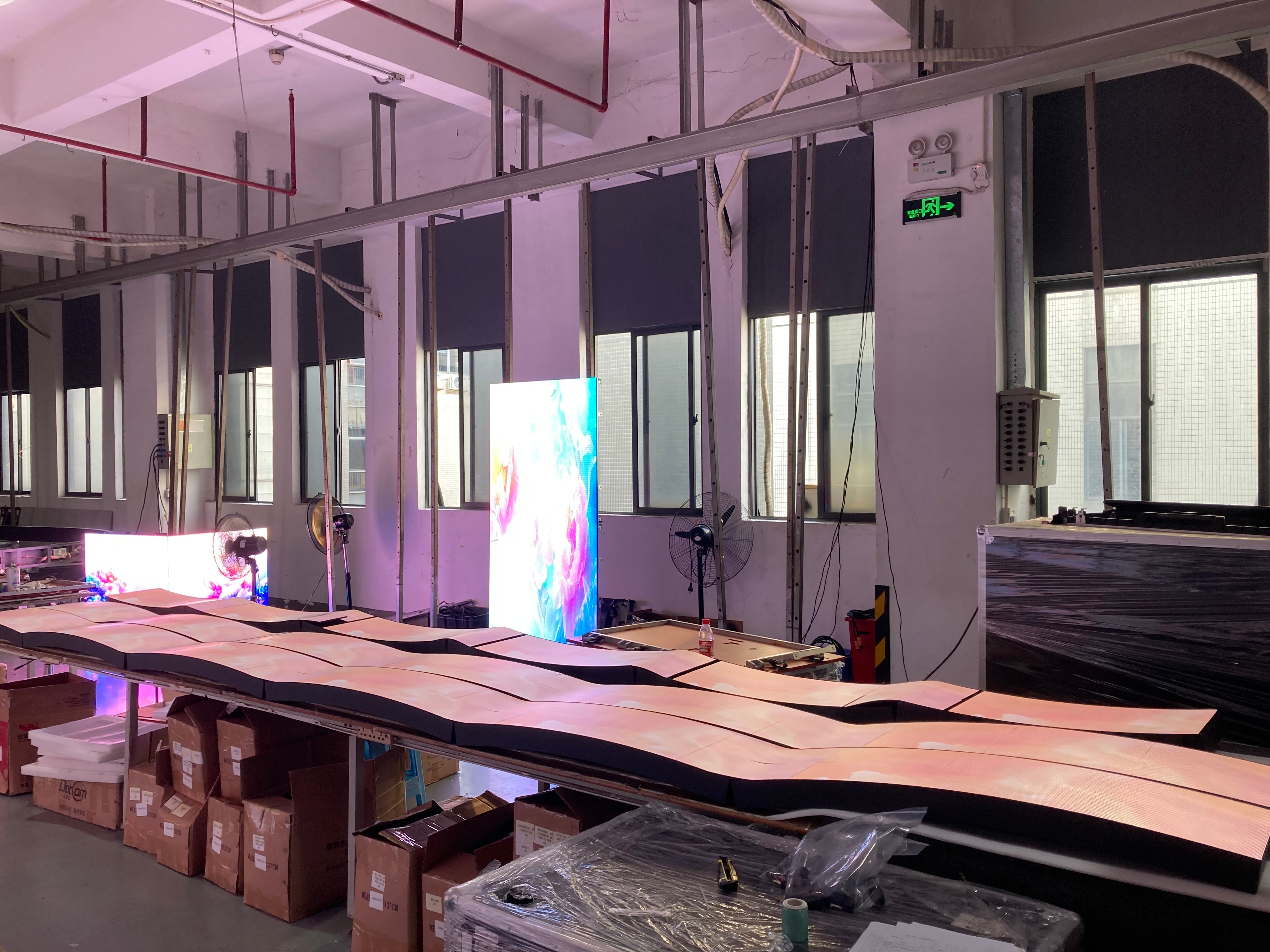 Custom Indoor Fixed LED Display | Iron Cabinet | Wall-Mounted | P1.25 to P3.076 | Built to Order