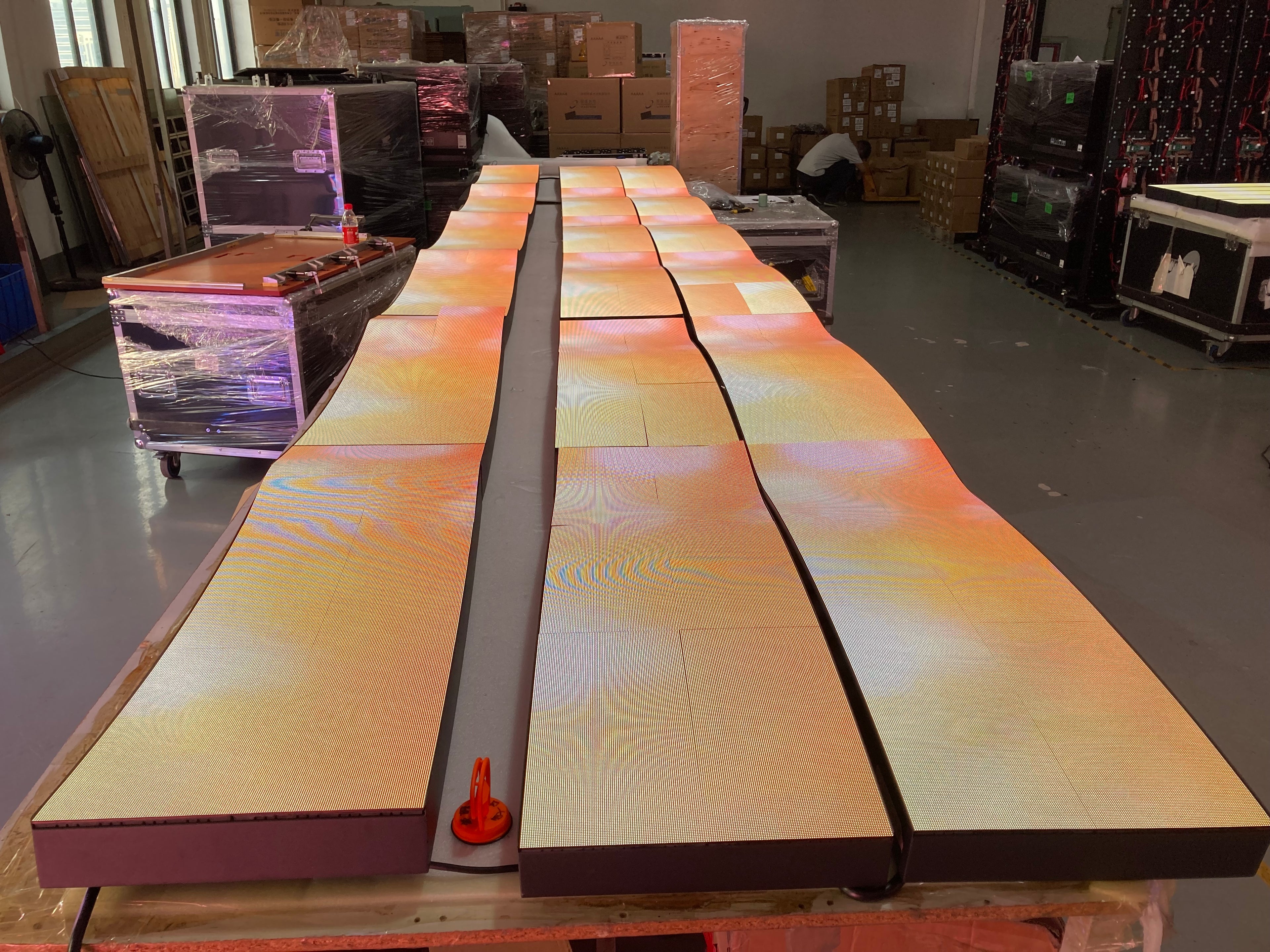 Custom Indoor Fixed LED Display | Iron Cabinet | Wall-Mounted | P1.25 to P3.076 | Built to Order