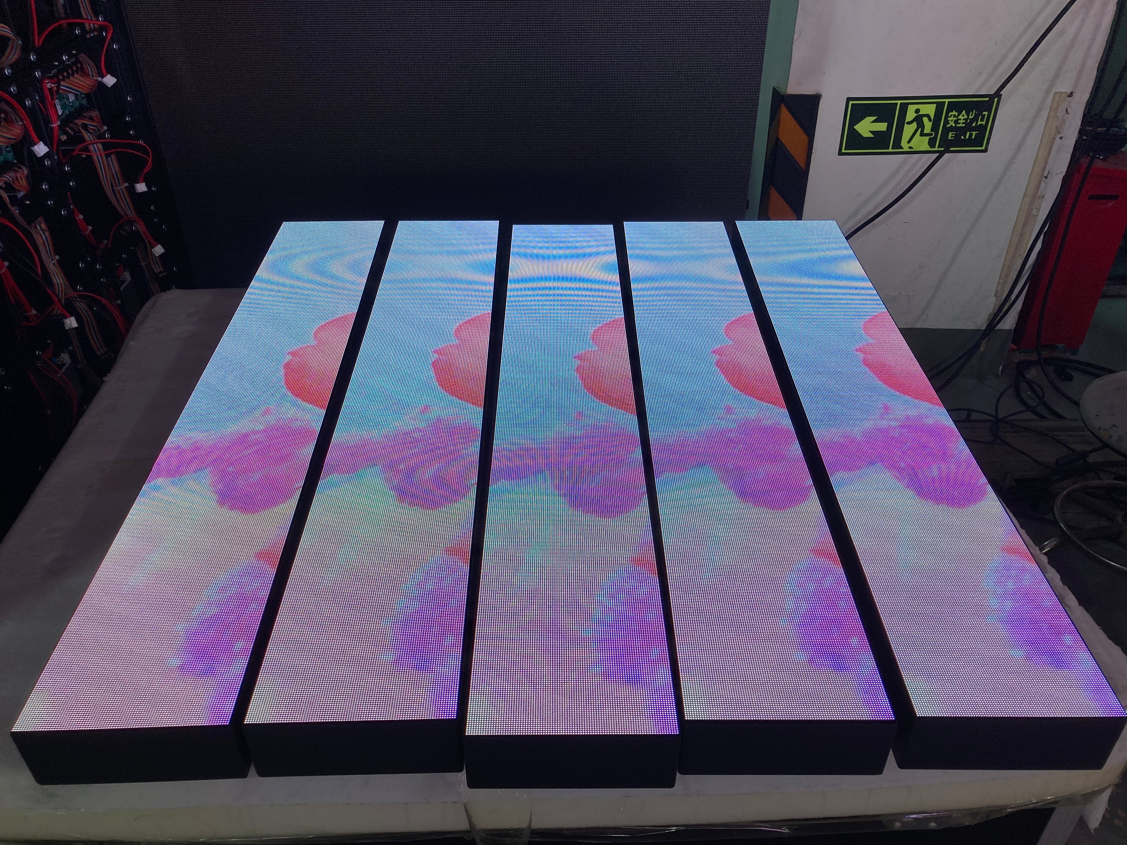 Custom Indoor Fixed LED Display | Iron Cabinet | Wall-Mounted | P1.25 to P3.076 | Built to Order