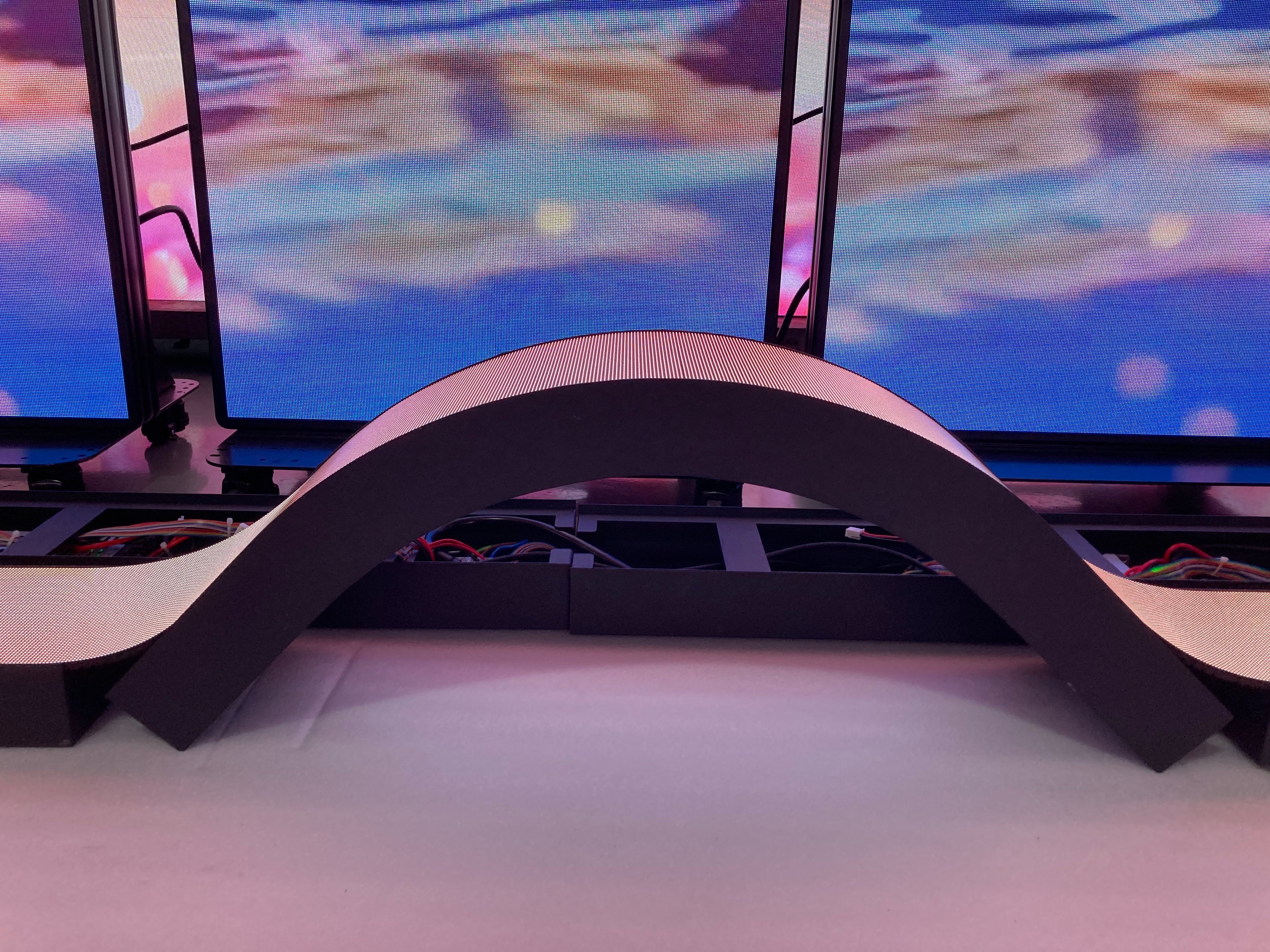 Custom Indoor Fixed LED Display | Iron Cabinet | Wall-Mounted | P1.25 to P3.076 | Built to Order