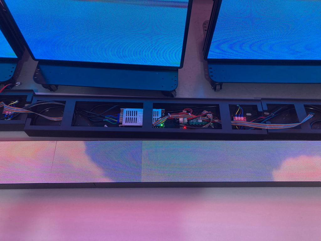 Custom Indoor Fixed LED Display | Iron Cabinet | Wall-Mounted | P1.25 to P3.076 | Built to Order