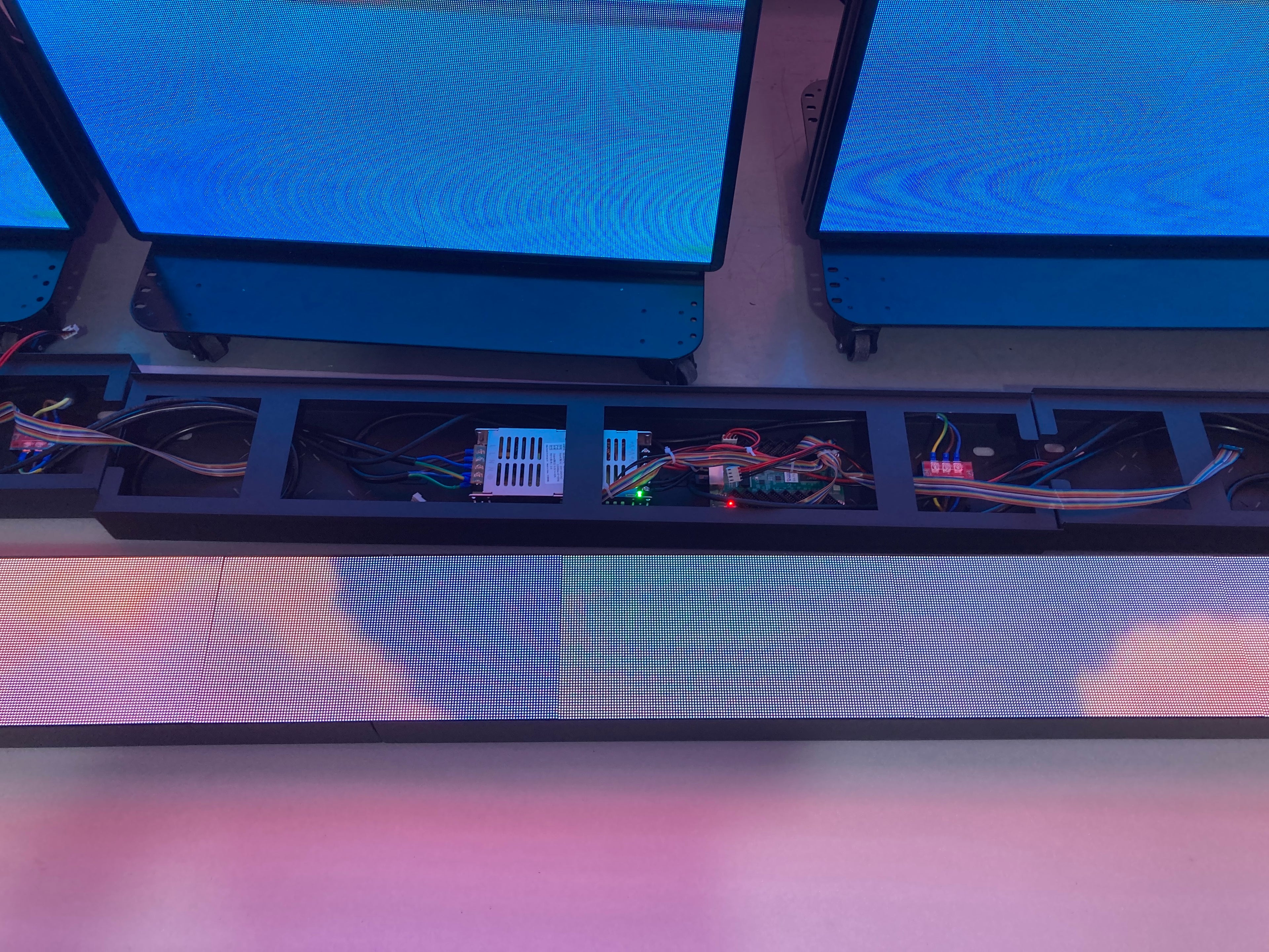 Custom Indoor Fixed LED Display | Iron Cabinet | Wall-Mounted | P1.25 to P3.076 | Built to Order