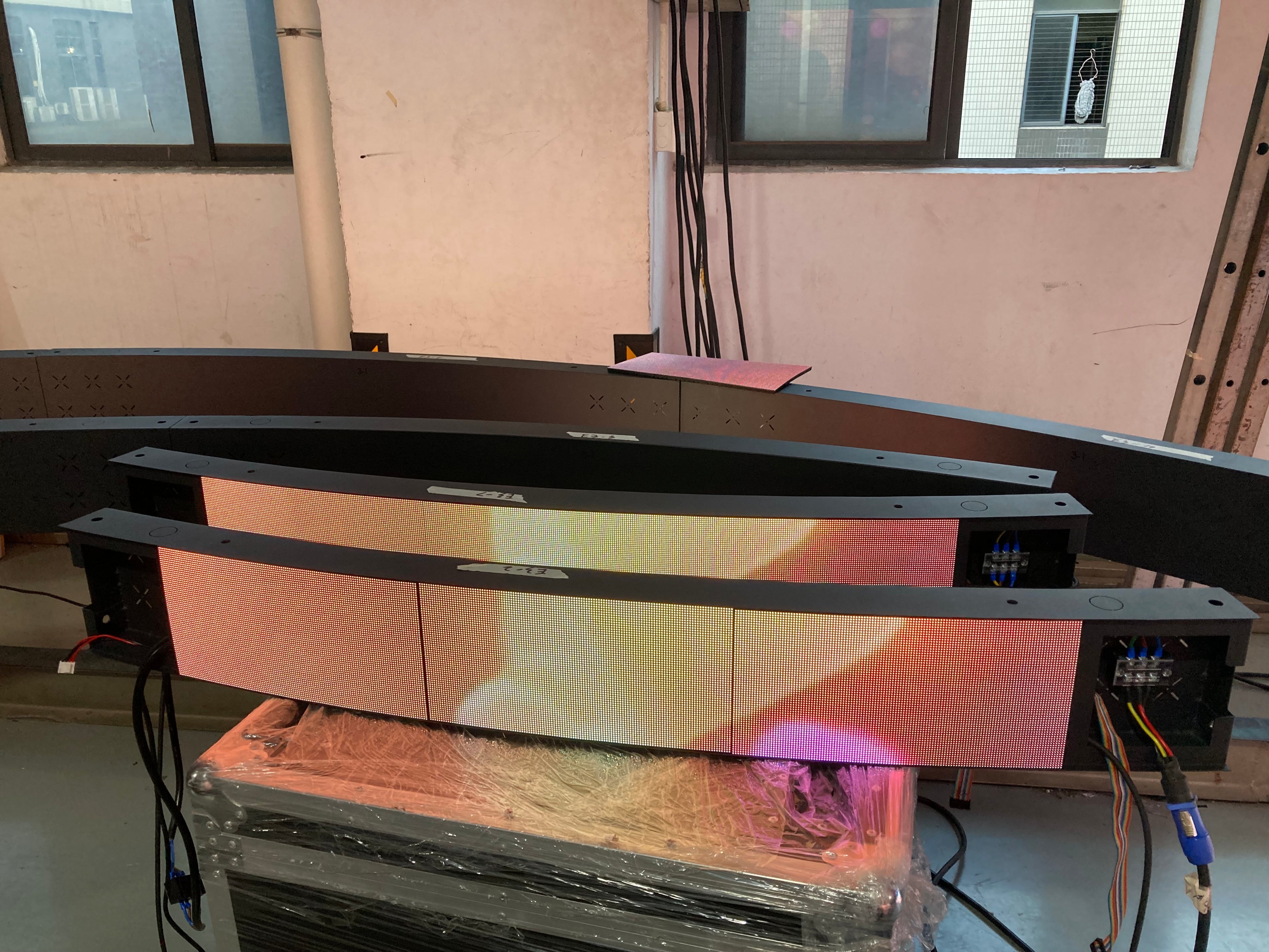 Custom Indoor Fixed LED Display | Iron Cabinet | Wall-Mounted | P1.25 to P3.076 | Built to Order