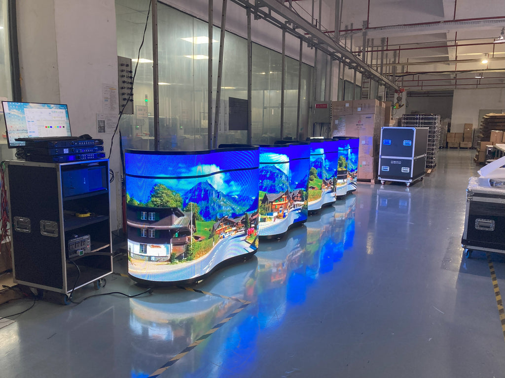 Dotcom LED Reception Display P1.53 – Dynamic Content, Customizable