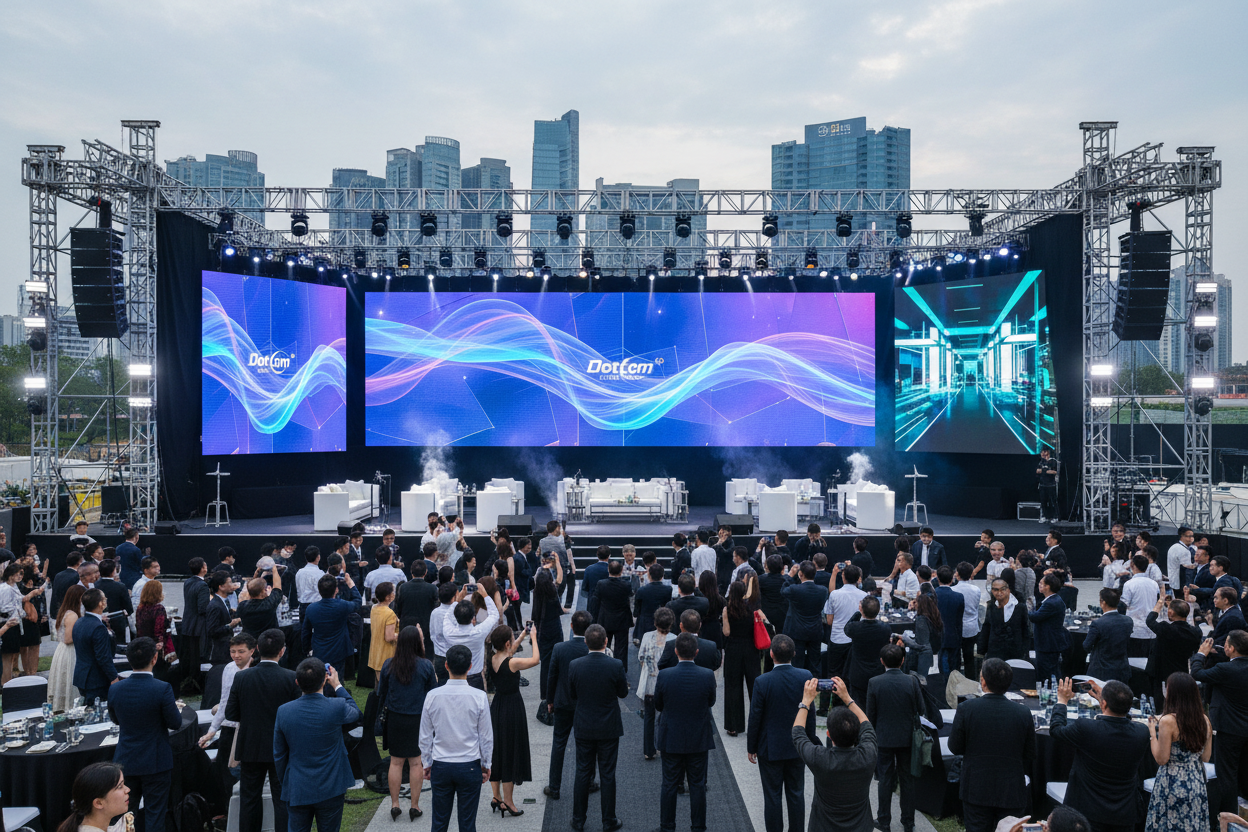 Outdoor LED Screen - Corporate Event